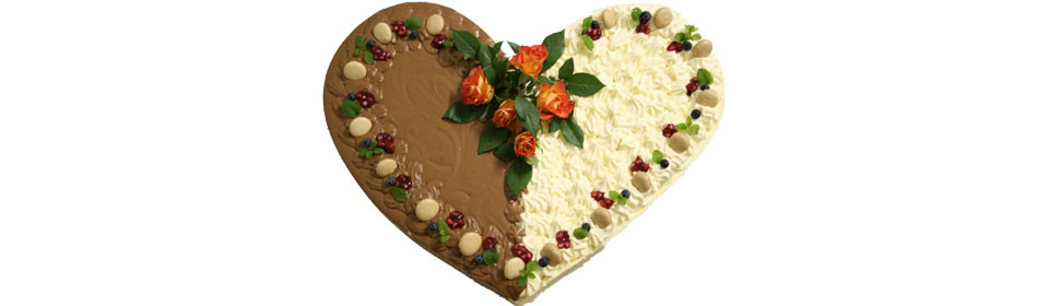 Dessertherz aus Mousse Dessertherz aus Mousse